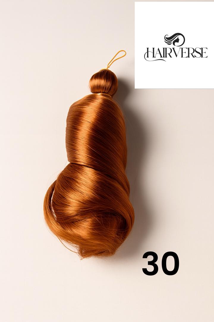 French Curls - Copper brown