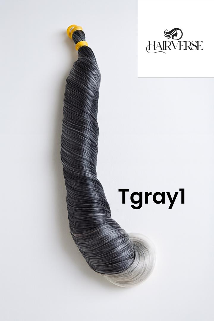 French Curls - Grey