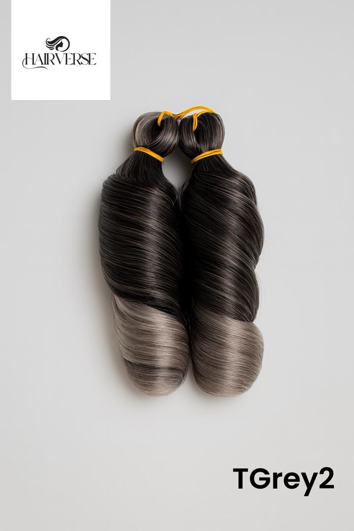 French Curls - Grey
