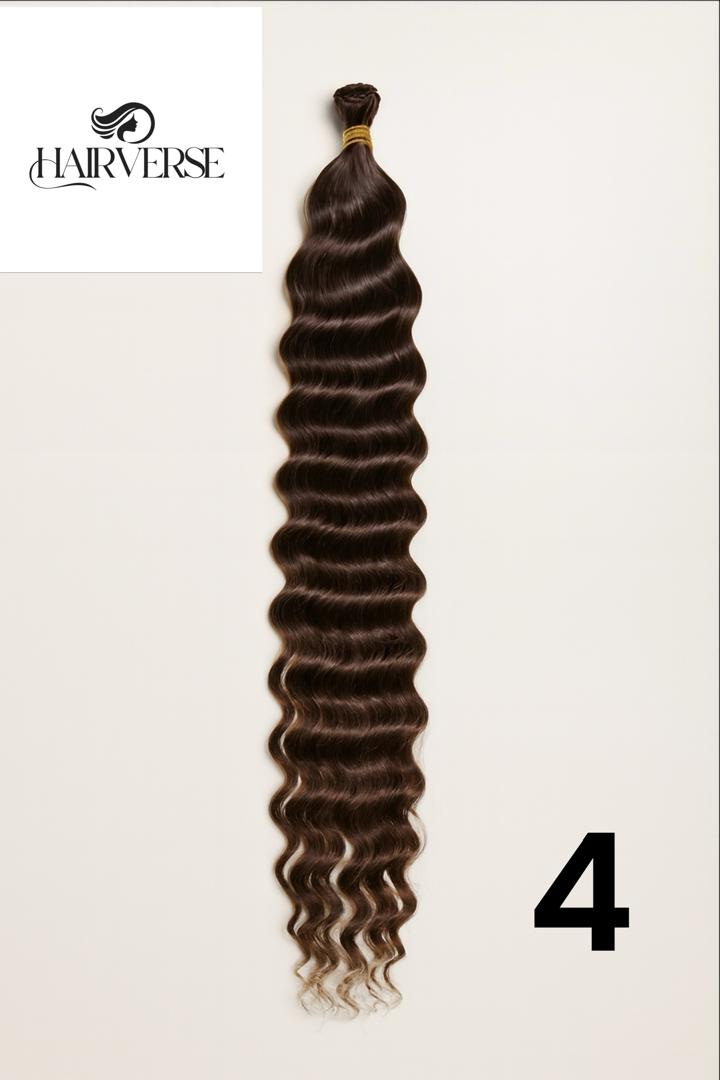 Deep Wave Braid Extension – Deep Brown